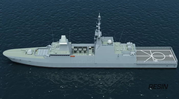 RSS STEADFAST Frigate Singapore 1:350 Resin Kit - Image 26