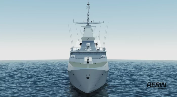 RSS STEADFAST Frigate Singapore 1:350 Resin Kit - Image 10