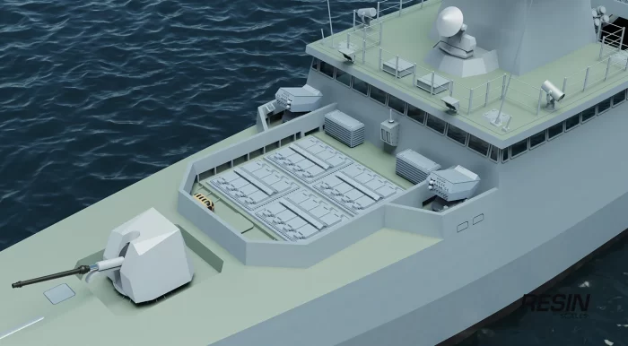 RSS STEADFAST Frigate Singapore 1:350 Resin Kit - Image 11