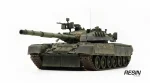 T-80U Russia Main Battle Tank 1:30 readymade model