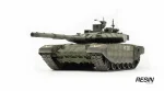 T-90M Russia Main Battle Tank 1:30 readymade model