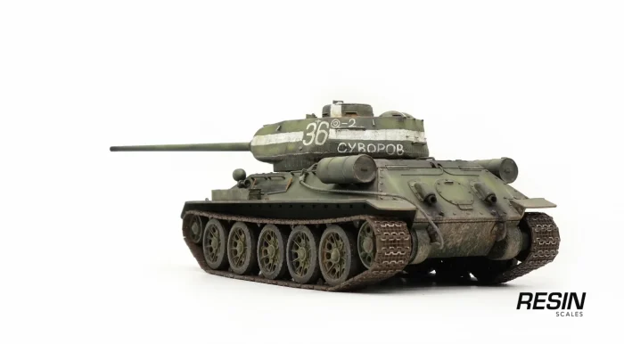 T-34-85 Soviet Medium Tank 1:30 readymade model - Image 2