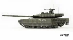 T-90M Russia Main Battle Tank 1:30 readymade model - Image 4