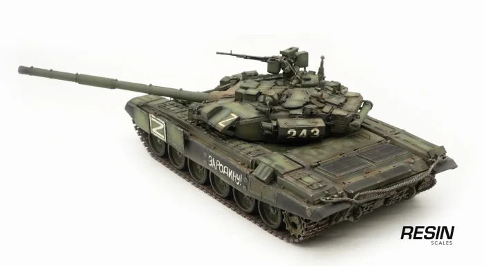 T-90A Russia Main Battle Tank 1:30 readymade model - Image 7