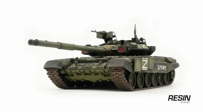 T-90A Russia Main Battle Tank 1:30 readymade model - Image 8