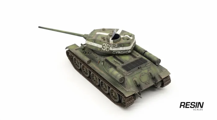 T-34-85 Soviet Medium Tank 1:30 readymade model - Image 5