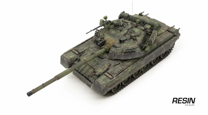T-80U Russia Main Battle Tank 1:30 readymade model - Image 17