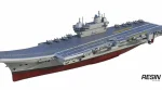 INS Vikrant India Aircraft carrier 1:700 Resin Kit