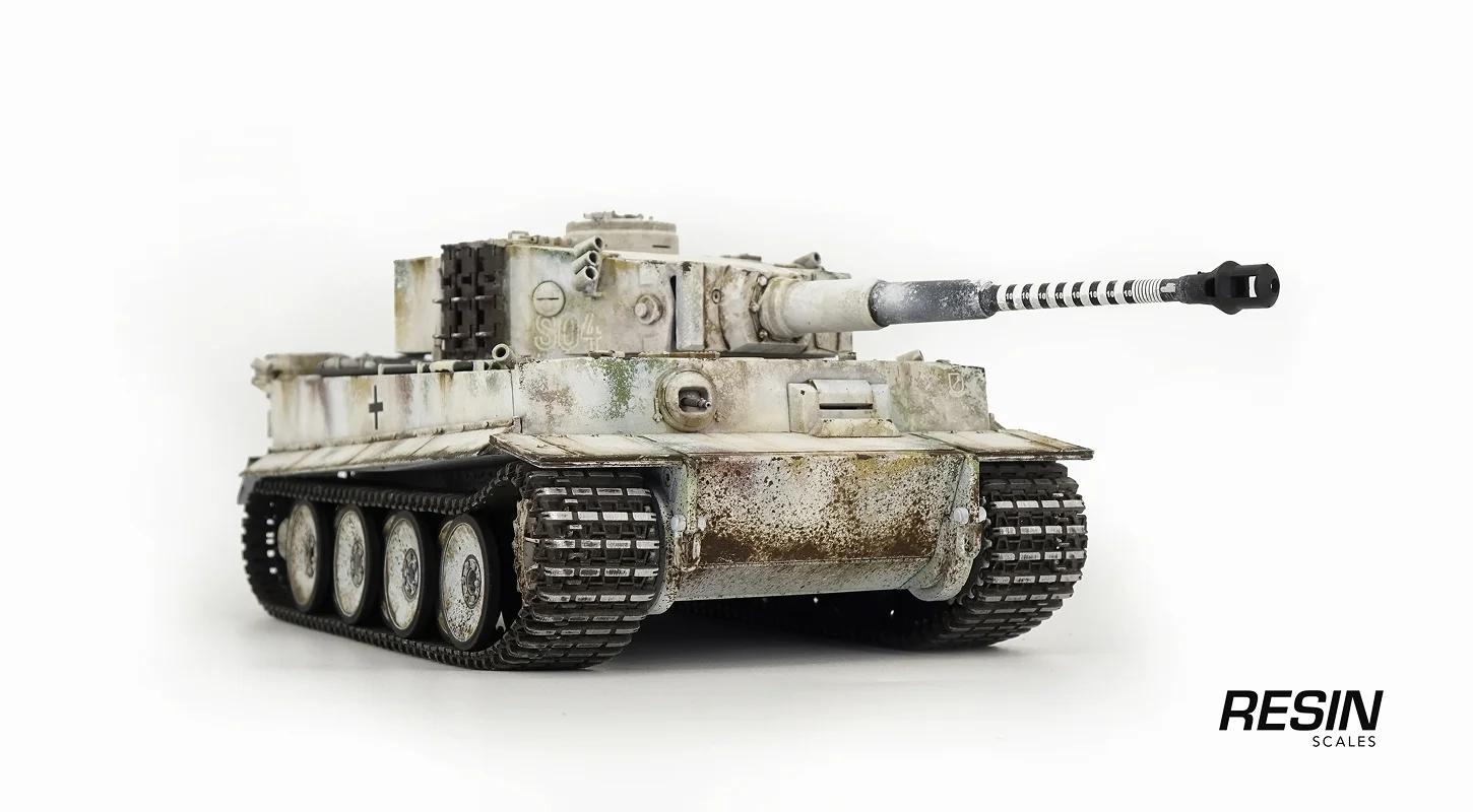 Tiger I S04 Heavy tank 1:30 readymade metal model
