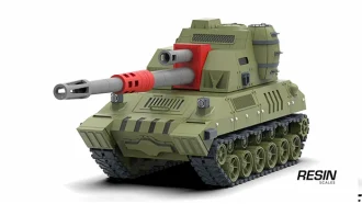 Inferno Cannon China Artillery 1:35 Resin Kit