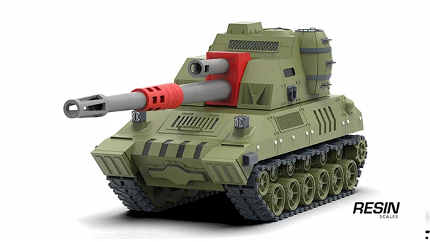 Inferno Cannon China Artillery 1:35 Resin Kit