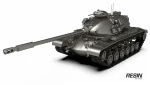 M54 Renegade USA Heavy tank 1:35 scale resin kit