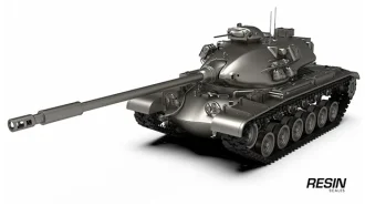 M54 Renegade USA Heavy tank 1:35 scale resin kit