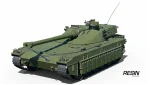 UDES 15/16 Swedish medium tank 1:35 scale resin kit