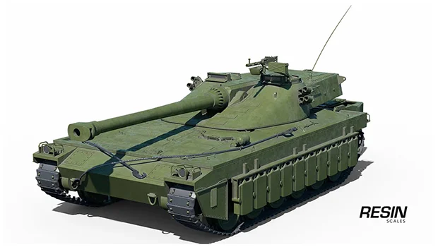 UDES 15/16 Swedish medium tank 1:35 scale resin kit