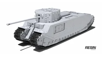 TOG II British super heavy tank 1:35 Resin Kit