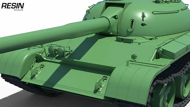 121 China Medium Tank 1:35 scale resin kit - Image 9