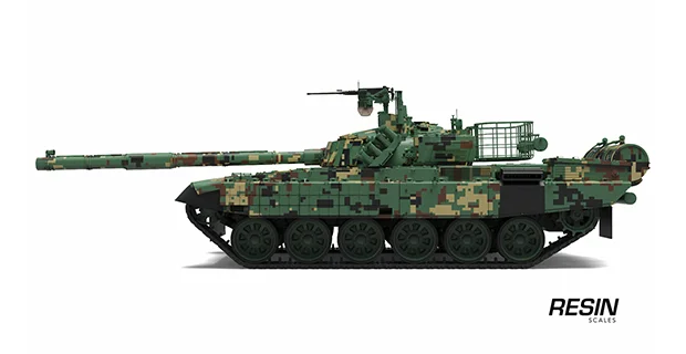 Pendekar PT-91M Poland Malaysia main battle tank 1:35 scale resin kit - Image 20