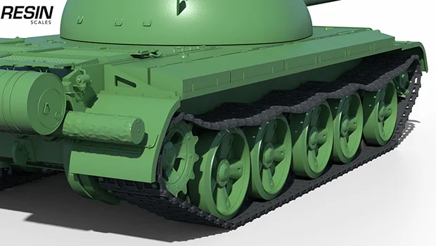 121 China Medium Tank 1:35 scale resin kit - Image 11
