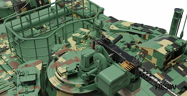 Pendekar PT-91M Poland Malaysia main battle tank 1:35 scale resin kit - Image 19