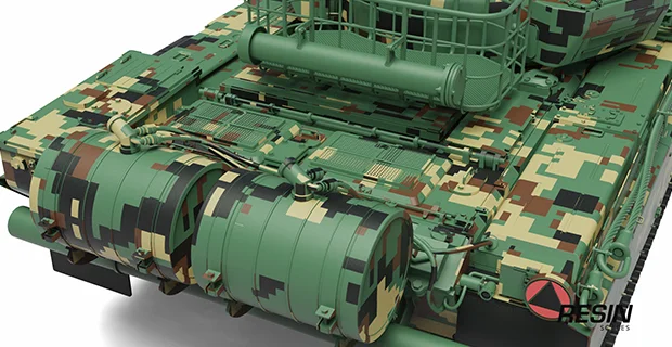 Pendekar PT-91M Poland Malaysia main battle tank 1:35 scale resin kit - Image 17