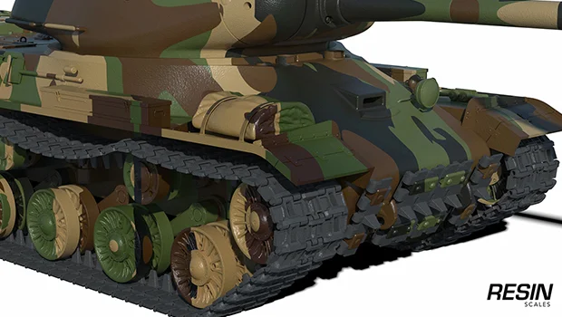 IS-2 Berlin Soviet Heavy Tank 1:35 scale resin kit - Image 14