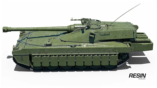 UDES 15/16 Swedish medium tank 1:35 scale resin kit - Image 16