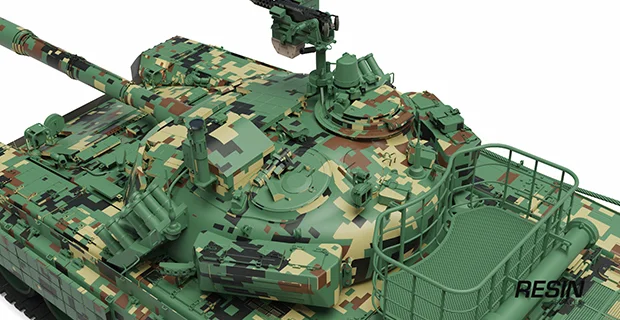 Pendekar PT-91M Poland Malaysia main battle tank 1:35 scale resin kit - Image 15