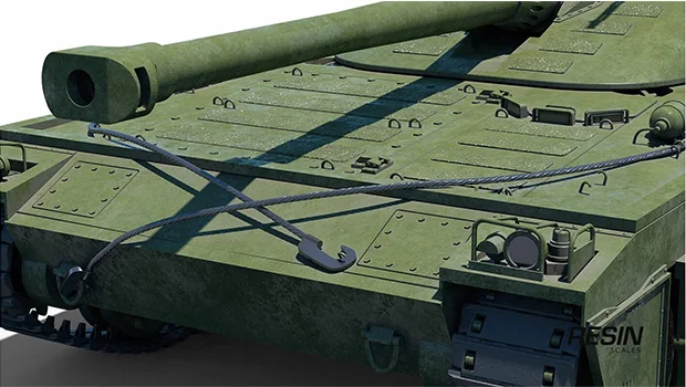 UDES 15/16 Swedish medium tank 1:35 scale resin kit - Image 17