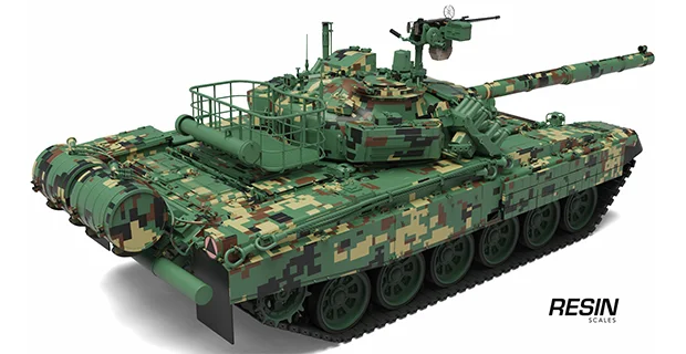 Pendekar PT-91M Poland Malaysia main battle tank 1:35 scale resin kit - Image 13