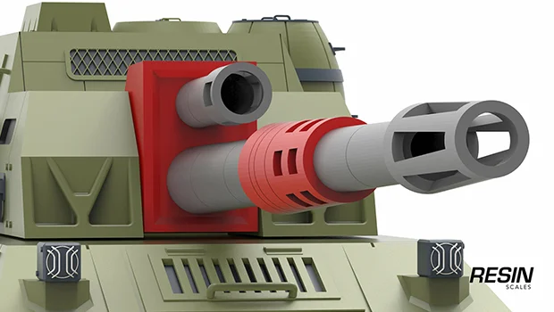 Inferno Cannon China Artillery 1:35 Resin Kit - Image 13