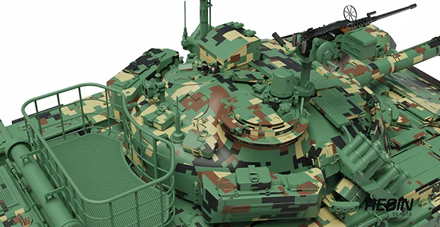 Pendekar PT-91M Poland Malaysia main battle tank 1:35 scale resin kit - Image 11