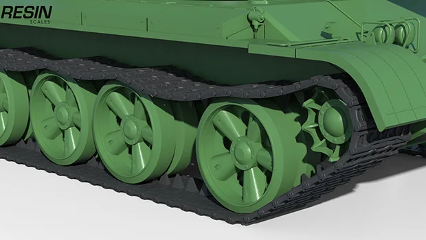 121 China Medium Tank 1:35 scale resin kit - Image 20