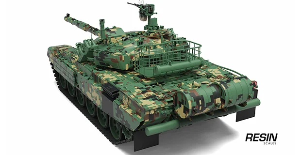 Pendekar PT-91M Poland Malaysia main battle tank 1:35 scale resin kit - Image 10