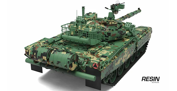 Pendekar PT-91M Poland Malaysia main battle tank 1:35 scale resin kit - Image 8
