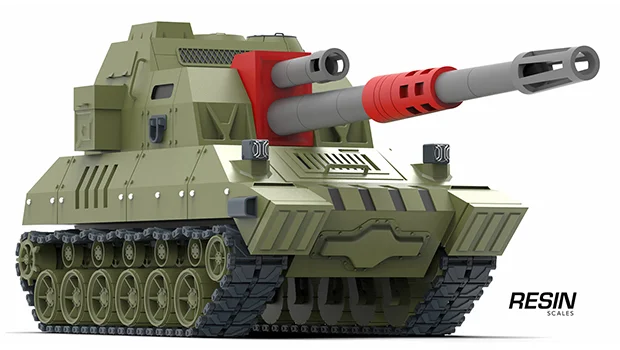Inferno Cannon China Artillery 1:35 Resin Kit - Image 4