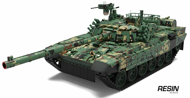 Pendekar PT-91M Poland Malaysia main battle tank 1:35 scale resin kit - Image 4