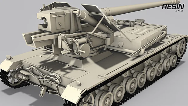 Waffentrager auf Pz. IV German tank destroyer 1:35 scale resin kit - Image 13