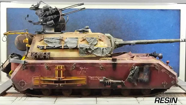 Maus Panzerkampfwagen VIII German 1/35 scale resin kit - Image 3