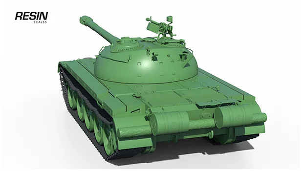 121 China Medium Tank 1:35 scale resin kit - Image 3