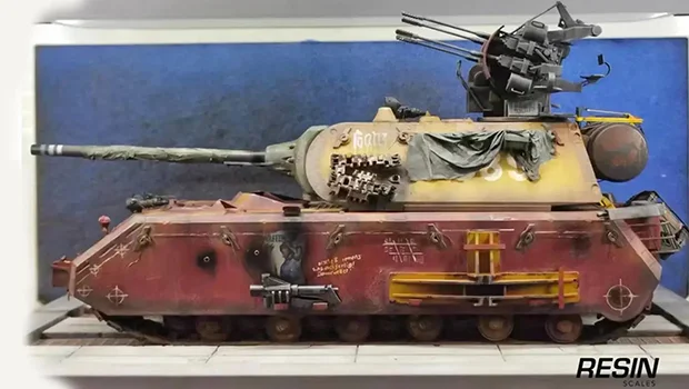Maus Panzerkampfwagen VIII German 1/35 scale resin kit - Image 4