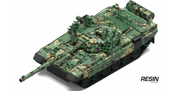 Pendekar PT-91M Poland Malaysia main battle tank 1:35 scale resin kit - Image 27