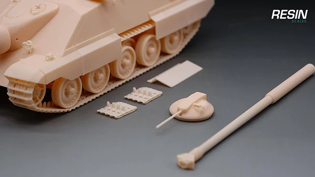 AMX 50 Foch 155 Tier 10 Tank 1:35 Resin Kit - Image 4