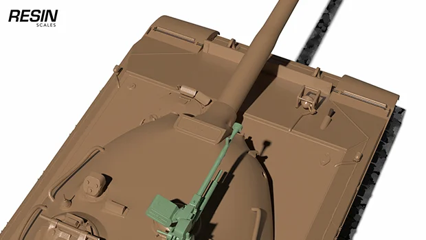 113 China Heavy Tank 1:35 scale resin kit - Image 4