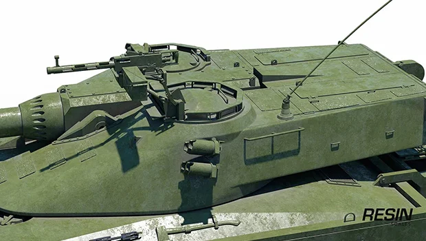 UDES 15/16 Swedish medium tank 1:35 scale resin kit - Image 5