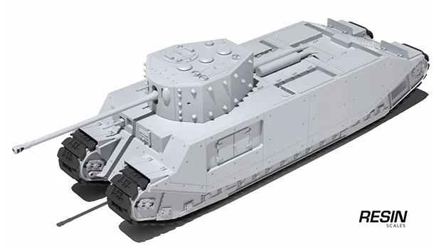 TOG II British super heavy tank 1:35 Resin Kit - Image 5