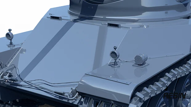 AMX 50 100 France Heavy Tank 1:35 scale resin kit - Image 5