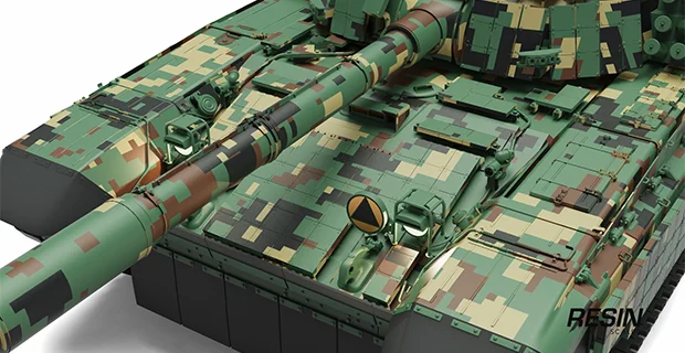 Pendekar PT-91M Poland Malaysia main battle tank 1:35 scale resin kit - Image 24