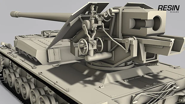 Waffentrager auf Pz. IV German tank destroyer 1:35 scale resin kit - Image 8