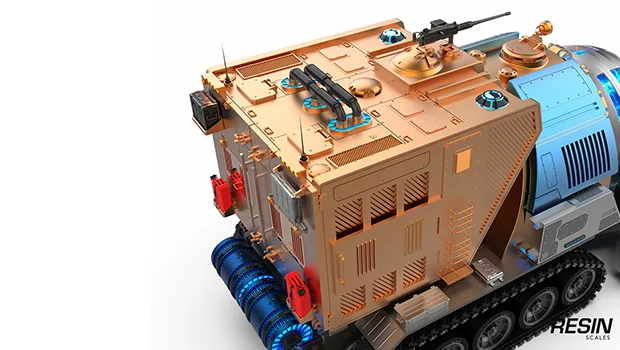 Chrono Miner RA2 1:35 scale resin kit - Image 12